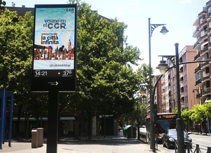 Calor en Logroño