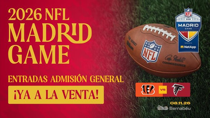 La NFL saca a la venta las entradas para el partido en el Bernabéu de Madrid desde los 93 euros.