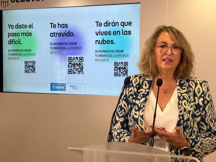 La concejal de Innovación, May Escobar.
