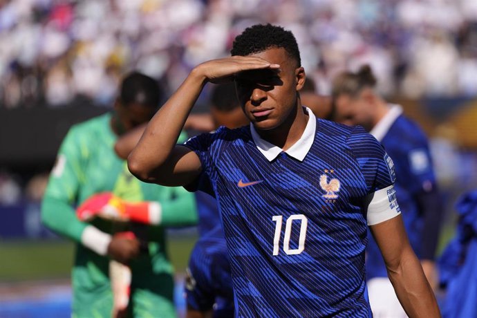 El jugador francés Kylian Mbappé.