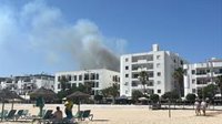 El Plan Infoca da por extinguido el incendio de Barbate (Cádiz)