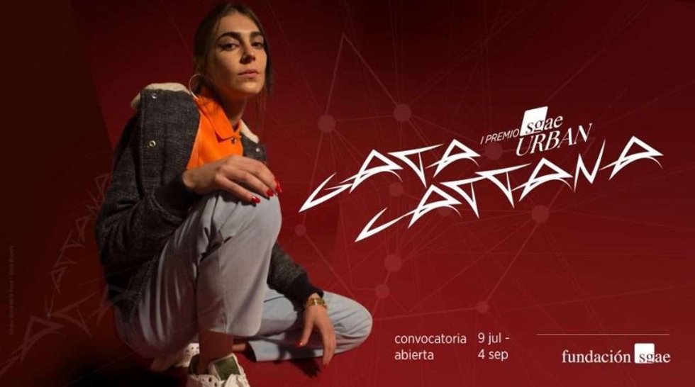 Cartel del I Premio SGAE Urban Gata Cattana 2026.