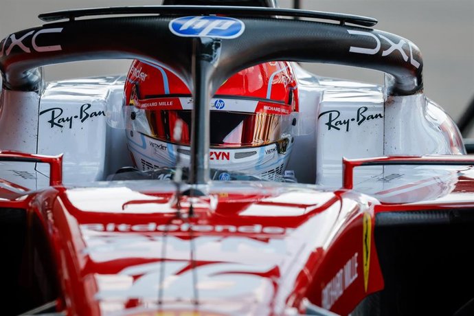 El piloto monegasco de F1 Charles Leclerc (Ferrari), en el GP de Gran Bretaña 2026.