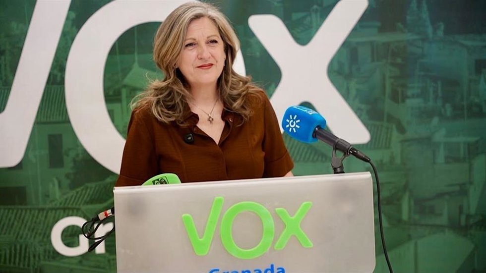 La diputada de Vox por Granada en el Parlamento de Andalucía, Beatriz Sánchez Agustino.