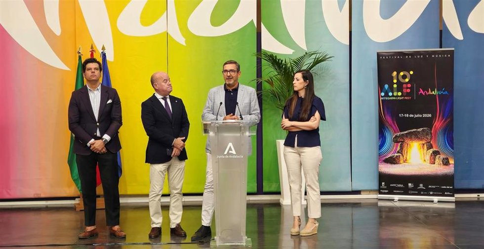 Presentación del 'Antequera Light Fest' 2026.