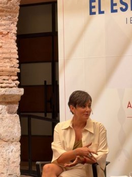 Isabel Rodríguez en Almagro.