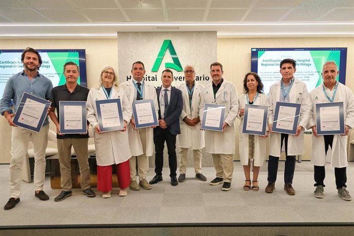 Nueve servicios del Hospital Regional reciben certificaciones de calidad de la ACSA