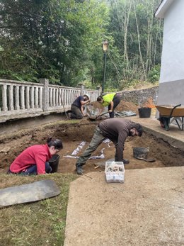 Intervención arqueológica en Beira, Carral (A Coruña).