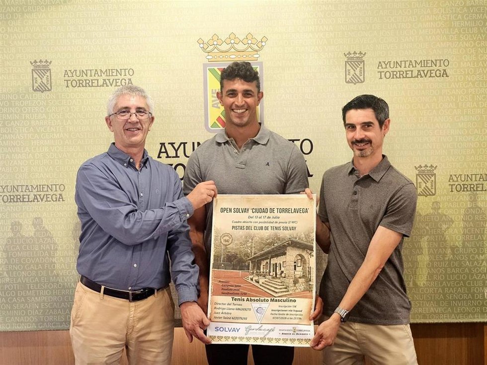 Presentación del V Open Solvay Ciudad de Torrelavega