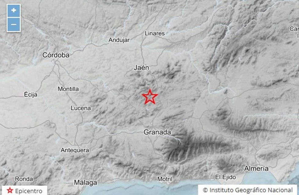 Terremoto de magnitud 1,9 con epicentro en Montillana (Granada)