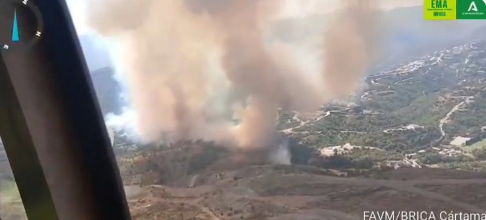 Infoca incendio Estepona.
