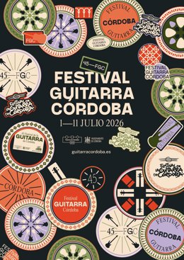 Cartel del 45º Festival de la Guitarra de Córdoba.