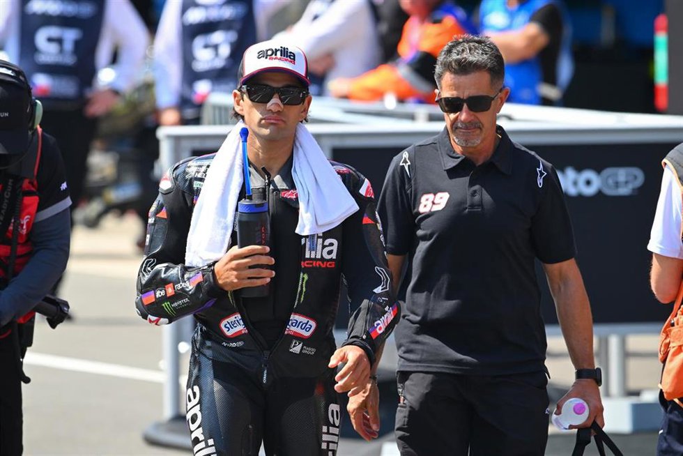 El piloto español Jorge Martín (Aprilia)