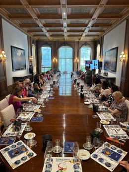 Cata profesional organizada por Andalucía Trade en la Embajada de España en Londres.