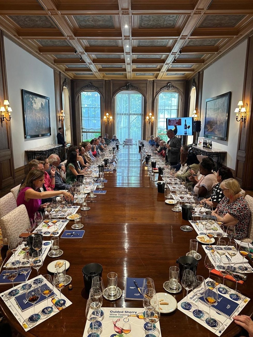 Cata profesional organizada por Andalucía Trade en la Embajada de España en Londres.
