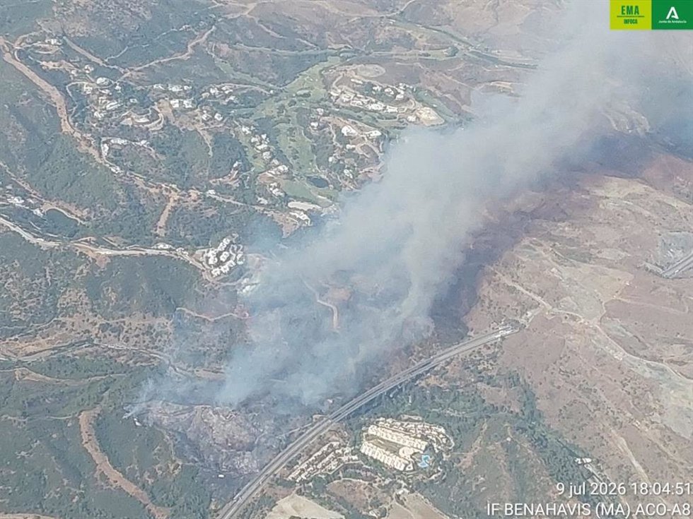 Infoca incendio Estepona.