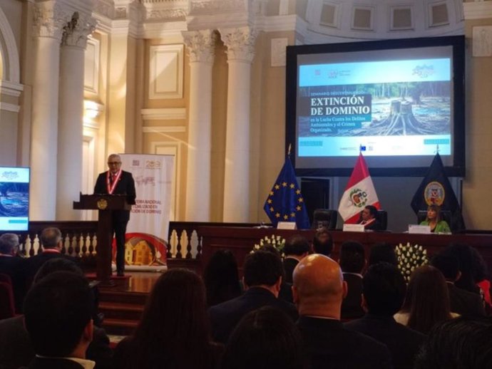 Perú.- PJ: Extinción de dominio permite defender soberanía ecológica frente a poder de mafias