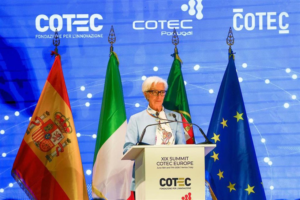 La presidenta del Banco Central Europeo (BCE), Christine Lagarde.