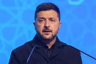 July 7, 2026, Ankara, Turkey: Volodymyr Zelenskyy, the President of Ukraine, speaks at the Defence Industry Forum during the 2026 NATO Ankara Summit in Ankara, Turkiye, on July 7th, 2026.