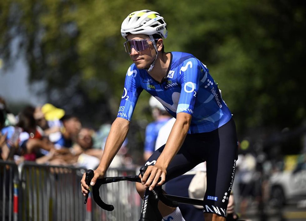 El ciclista belga Cian Uijtdebroeks durante la sexta etapa del Tour de Francia 2026