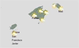El tiempo hoy, viernes 10 de julio, en Baleares.