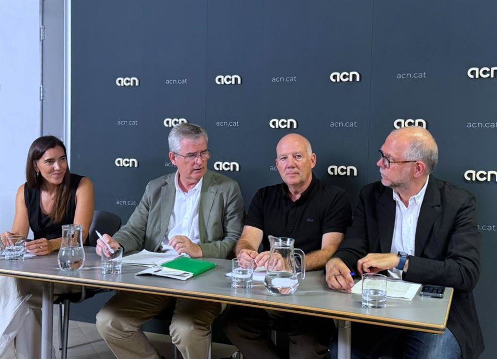 Eva Arderius, Carles Escolà, Marc Melillas y Joan Maria Morros
