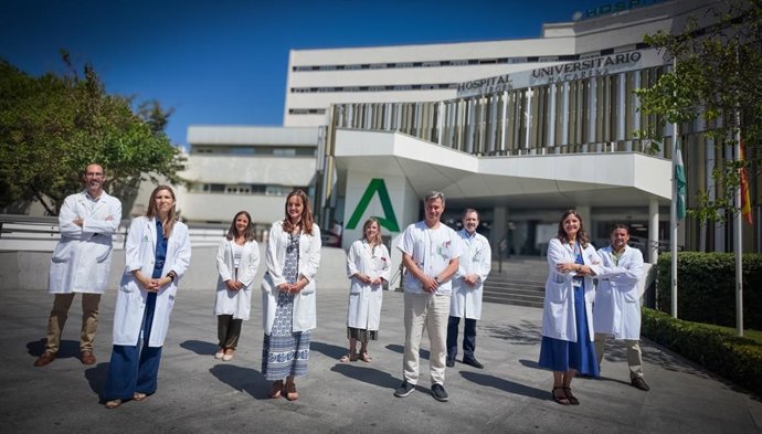 Equipo del Servicio de Enfermedades Infecciosas responsables de la investigación