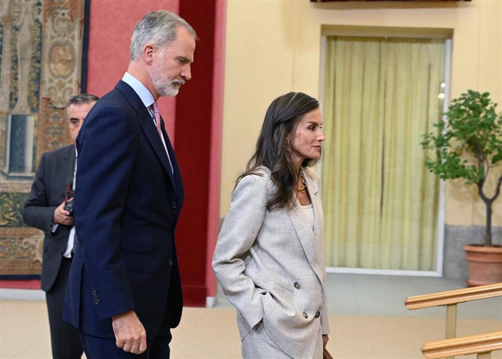 El Rey Felipe VI y la Reina Letizia
