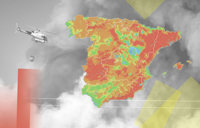 MAPA Y BUSCADOR | Incendios forestales en España: consulta el riesgo hoy en tu municipio