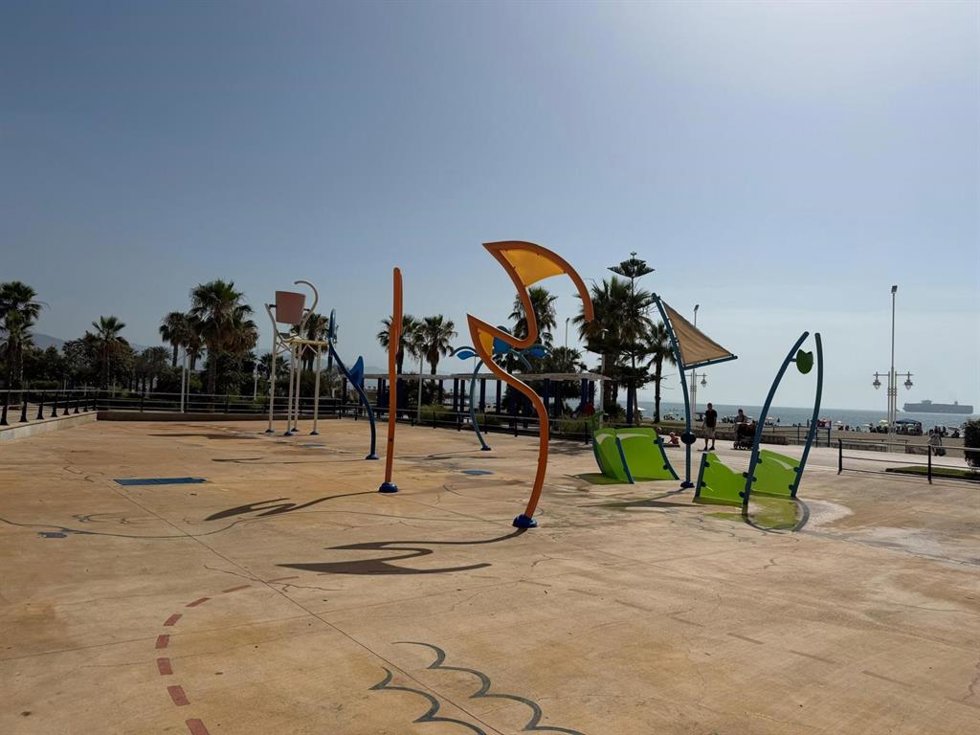 Parque del Agua en Málaga en una imagen de archivo.