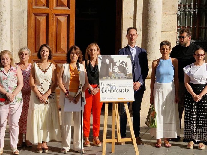 El Ayuntamiento de Teruel ha recordado a Miguel Ángel Blanco.
