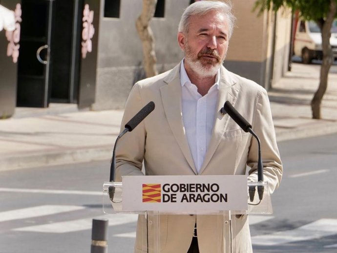 El presidente Azcón exige soluciones al Ministerio de Transportes para acabar con la variante de Sabiñánigo.
