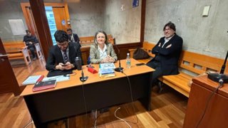 El Tercer Juzgado de Garantía de Santiago revisó las medidas cautelares del ex alcalde de Recoleta, Daniel Jadue, investigado por diversos delitos de fraude en el caso Farmacias Populares.    Foto Defensoría Penal Pública
