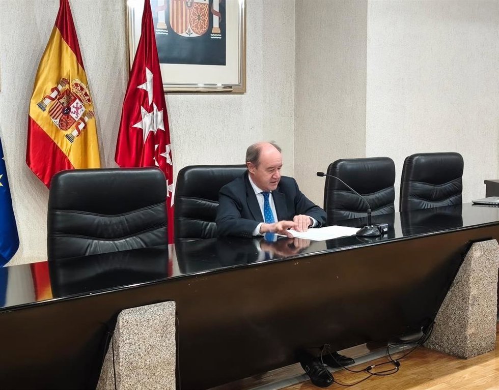 El presidente del TSJM, Celso Rodríguez