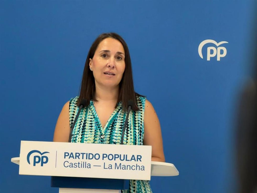 La portavoz del Partido Popular de Castilla-La Mancha, Alejandra Hernández