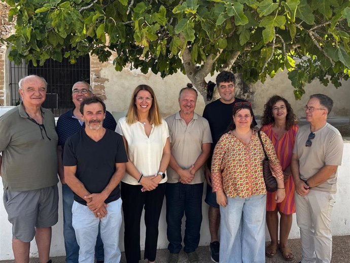 Acto en Formentera con Neus Massanet y Juanjo Ferrer