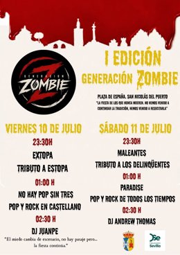 San Nicolás del Puerto (Sevilla) pretende dinamizar el turismo con el nuevo festival 'Generación Zombie'.