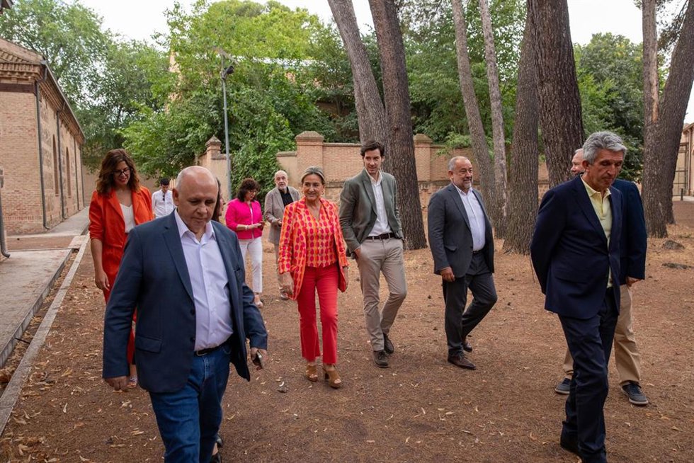 La ministra de Educación, Cultura y Deportes, Milagros Tolón, durante la visita a la Universidad de Castilla-La Mancha con motivo de un convenio suscrito entre la UCLM y el CSD, a 10 de julio de 2026, en Toledo, Castilla-La Mancha (España). El Consejo Sup