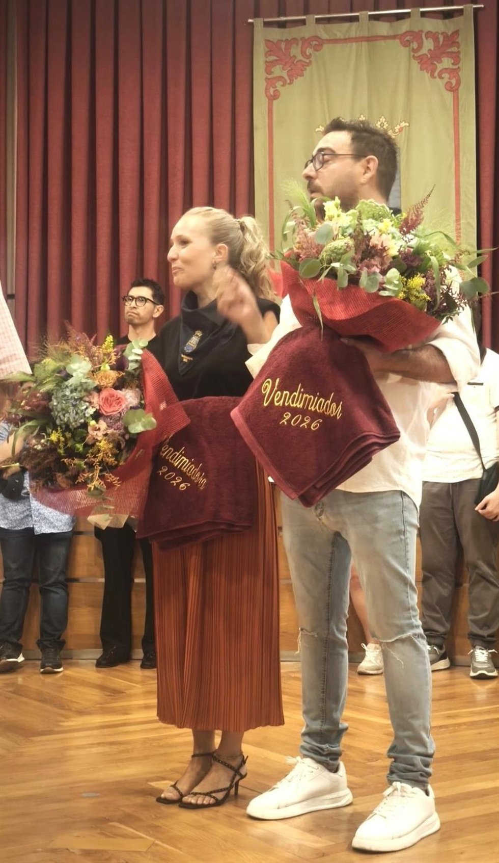 María García e Israel Gutiérrez, Vendimiadores 2026 de Logroño