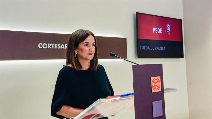 La diputada del PSOE Mónica Iglesias.