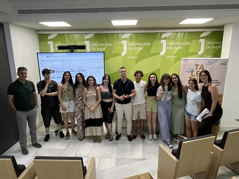 Jornada con participantes en el programa Talentium Jaén.