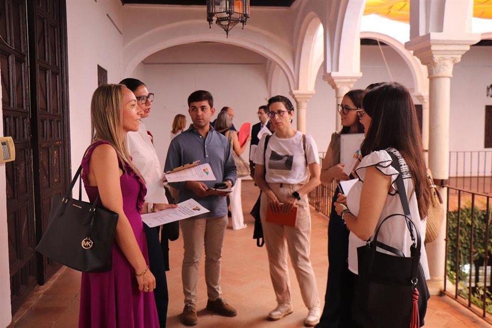 Alumnos en los cursos de verano de la Pablo de Olavide.