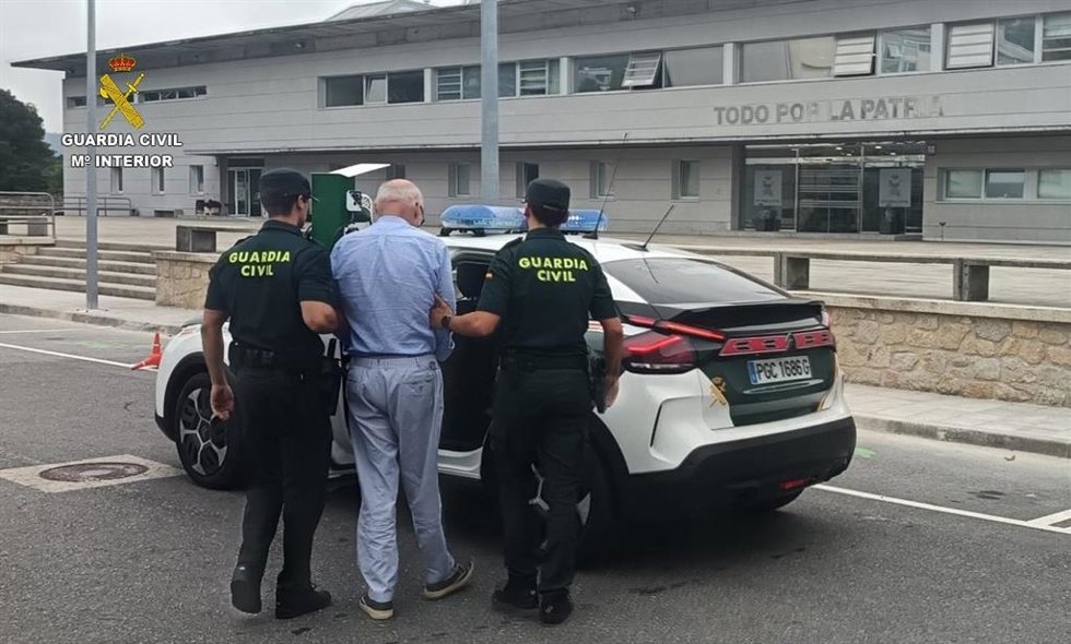 Detenido en Sanxenxo.