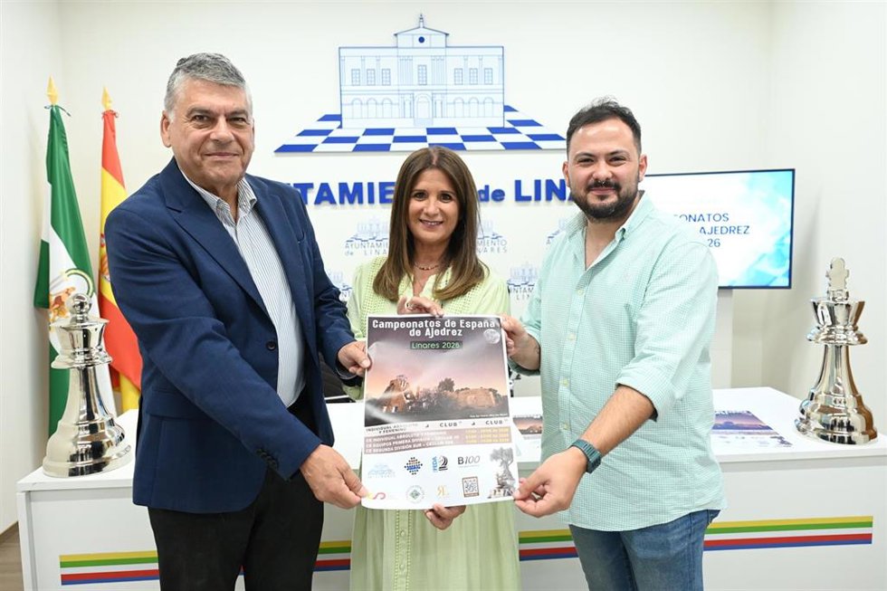 Presentación en Linares de los Campeonatos de España de Ajedrez