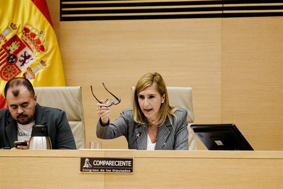 Archivo - La exconsellera de Justicia i Interior de la Generalitat Valenciana Salomé Pradas en imagen de archivo. 