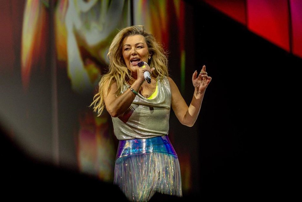 Archivo - La cantante del grupo 'La Oreja de Van Gogh', Amaia Montero, durante un concierto en el Movistar Arena, a 28 de mayo de 2026, en Madrid (España). La banda repasa sus grandes éxitos y presenta sus temas más recientes ante miles de seguidores en u