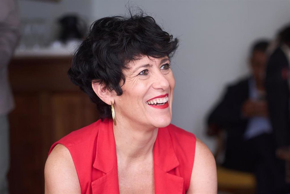 La ministra de Inclusión, Seguridad Social y Migraciones, Elma Saiz, clausurar ael seminario 'Seguridad social, un puente entre generaciones' durante los Cursos de Verano de la Universidad Internacional Menéndez Pelayo (UIMP) en Santander.