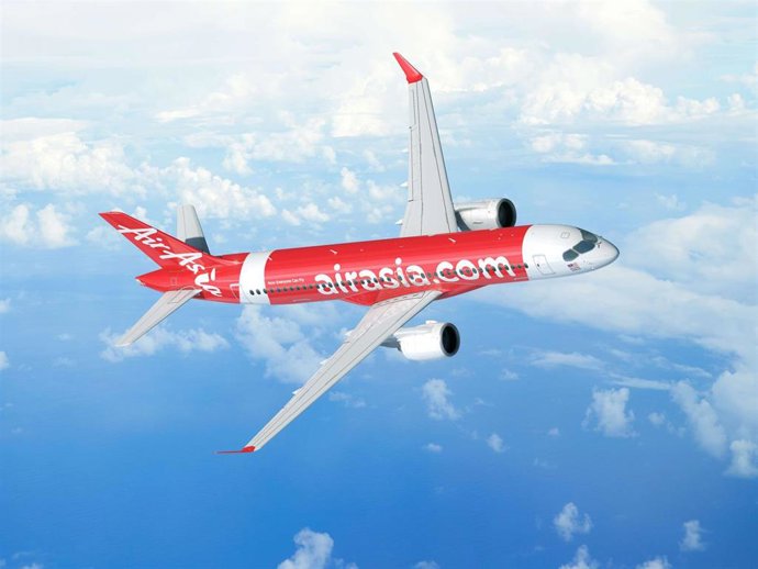 Avión de AirAsia.