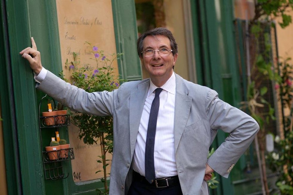 El director del concurso internacional Ring Award, Heinz Weyringer, Albrecht Thiemann