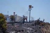 Foto: Doce fallecidos y 23 no localizados en el incendio de Los Gallardos, que tardará "varios días" en ser controlado